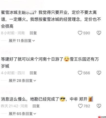 蜜雪冰城做主题乐园，能做明白吗？