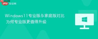 Windows11专业版与家庭版对比 为何专业版更值得升级