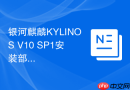 银河麒麟KYLINOS V10 SP1安装部署完整教程