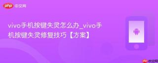 vivo手机按键失灵怎么办_vivo手机按键失灵修复技巧【方案】