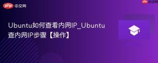 ubuntu如何查看内网ip_ubuntu查内网ip步骤【操作】