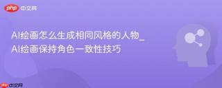 AI绘画怎么生成相同风格的人物_AI绘画保持角色一致性技巧