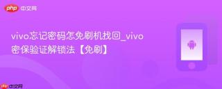 vivo忘记密码怎免刷机找回_vivo密保验证解锁法【免刷】