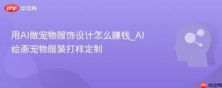 用AI做宠物服饰设计怎么赚钱_AI绘画宠物服装打样定制