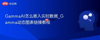 GammaAI怎么嵌入实时数据_Gamma动态图表链接教程