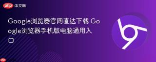 Google浏览器官网直达下载 Google浏览器手机版电脑通用入口