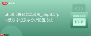 php8.5慢日志怎么看_php8.5fpm慢日志记录与分析配置方法