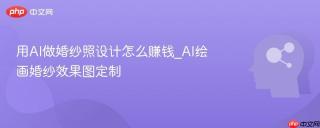 用AI做婚纱照设计怎么赚钱_AI绘画婚纱效果图定制