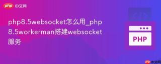 php8.5websocket怎么用_php8.5workerman搭建websocket服务