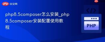 php8.5composer怎么安装_php8.5composer安装配置使用教程
