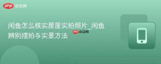 闲鱼怎么核实房屋实拍照片_闲鱼辨别摆拍与实景方法