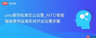 aito疲劳检测怎么设置_aito智能驾驶疲劳监测系统开启设置步骤