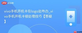vivo手机开机卡在logo处咋办_vivo手机开机卡顿处理技巧【答疑】