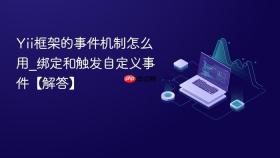 Yii框架的事件机制怎么用_绑定和触发自定义事件【解答】