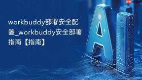 workbuddy部署安全配置_workbuddy安全部署指南【指南】