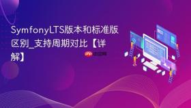 SymfonyLTS版本和标准版区别_支持周期对比【详解】
