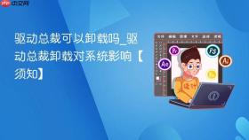 驱动总裁可以卸载吗_驱动总裁卸载对系统影响【须知】