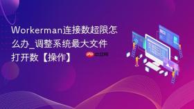 Workerman连接数超限怎么办_调整系统最大文件打开数【操作】