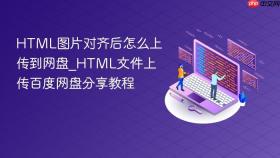 html图片对齐后怎么上传到网盘_html文件上传百度网盘分享教程