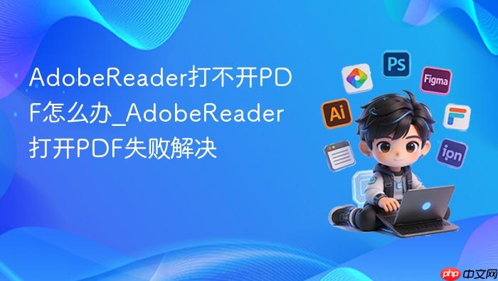 adobereader打不开pdf怎么办_adobereader打开pdf失败解决