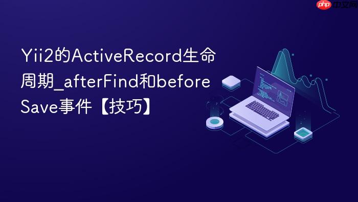 yii2的activerecord生命周期_afterfind和beforesave事件【技巧】