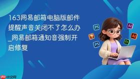 163网易邮箱电脑版邮件提醒声音关闭不了怎么办_网易邮箱通知音强制开启修复