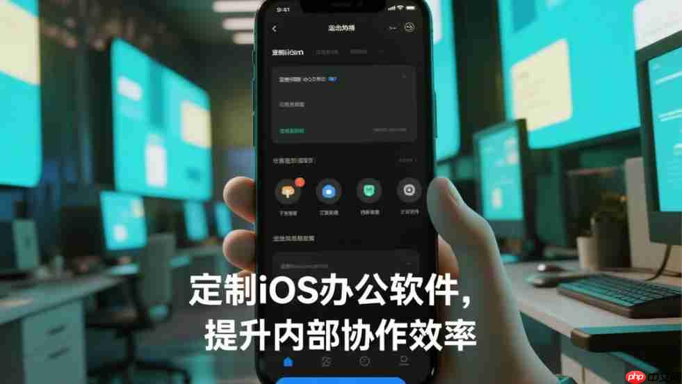 定制iOS办公软件:解锁企业内部协作新效率!