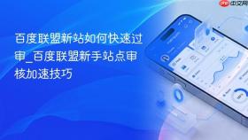 百度联盟新站如何快速过审_百度联盟新手站点审核加速技巧