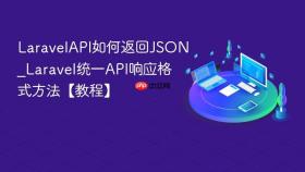 laravelapi如何返回json_laravel统一api响应格式方法【教程】