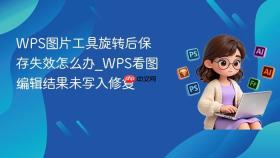 wps图片工具旋转后保存失效怎么办_wps看图编辑结果未写入修复