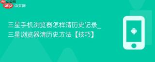 三星手机浏览器怎样清历史记录_三星浏览器清历史方法【技巧】