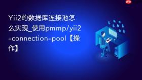 yii2的数据库连接池怎么实现_使用pmmp/yii2-connection-pool【操作】