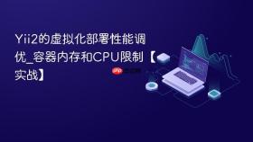 yii2的虚拟化部署性能调优_容器内存和cpu限制【实战】