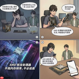 内存飙价新品拉胯?锐龙5 9600X+单通道DDR5直接封神