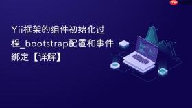 Yii框架的组件初始化过程_bootstrap配置和事件绑定【详解】
