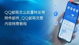 qq邮箱怎么批量转发带附件邮件_qq邮箱完整内容转寄教程