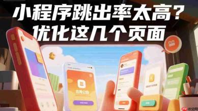 小程序跳出率太高,优化这几个页面!
