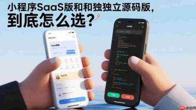 小程序SaaS版和独立源码版,到底怎么选?