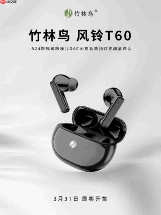 -52dB降噪+LDAC 音质，竹林鸟风铃T60能否突围TWS旗舰市场？