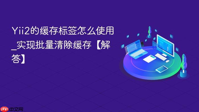 yii2的缓存标签怎么使用_实现批量清除缓存【解答】