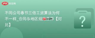 不同公司春节三倍工资算法为何不一样_合同与地区规定差异【对比】