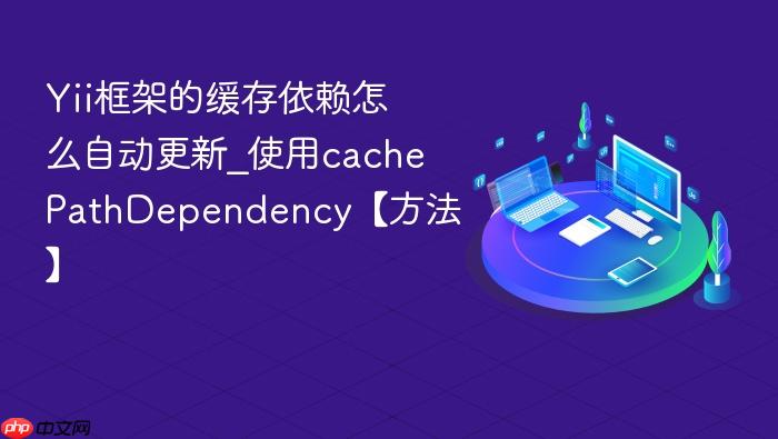 yii框架的缓存依赖怎么自动更新_使用cachepathdependency【方法】