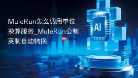 mulerun怎么调用单位换算服务_mulerun公制英制自动转换