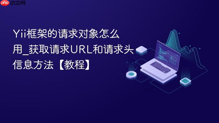 yii框架的请求对象怎么用_获取请求url和请求头信息方法【教程】
