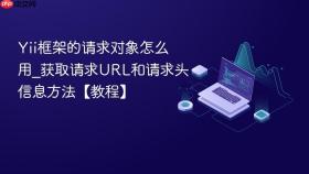 yii框架的请求对象怎么用_获取请求url和请求头信息方法【教程】