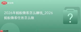 2026年蚂蚁微客怎么赚钱_2026蚂蚁微客任务怎么做