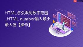 html怎么限制数字范围_html number输入最小最大值【操作】
