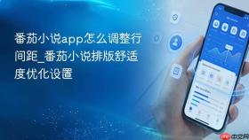 番茄小说app怎么调整行间距_番茄小说排版舒适度优化设置