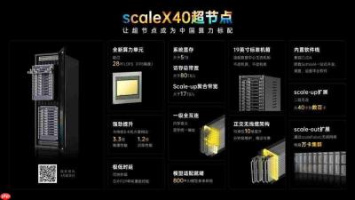 普惠算力,中科曙光scaleX40超节点
