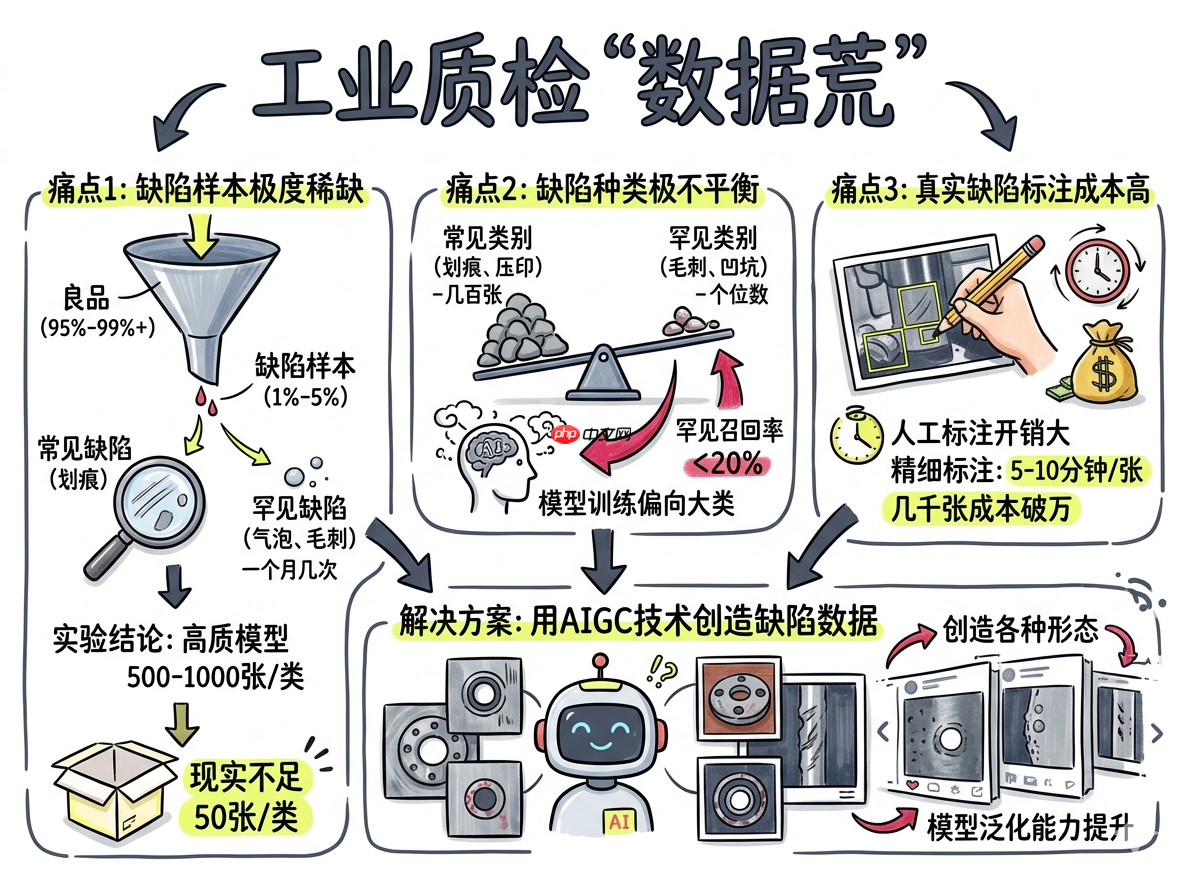 YOLO+OpenClaw+AIGC缺陷生成:破解工业检测“数据荒”的低代码方案